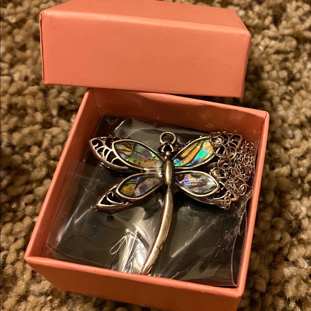Dragon fly necklace